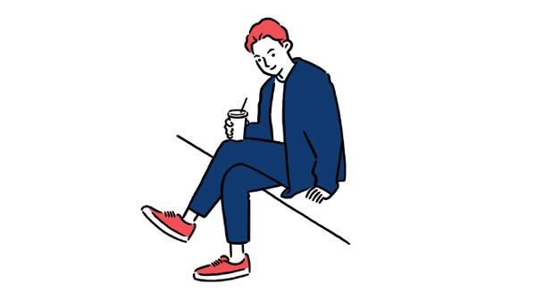 SNSアイコンや企画書などにおすすめ！汎用性の高い線画イラストをご提供致します