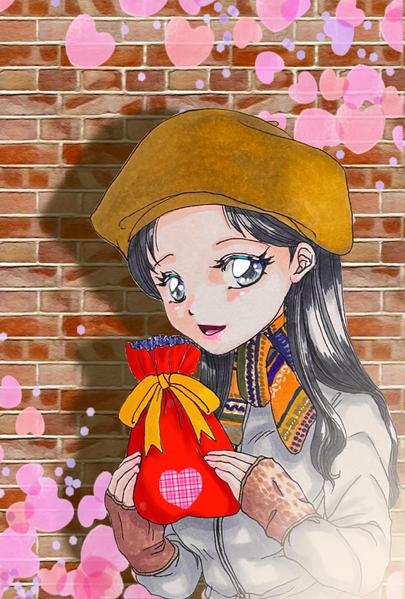 優しい漫画風イラストタッチで周りの目を惹く、アイコン作成いたします