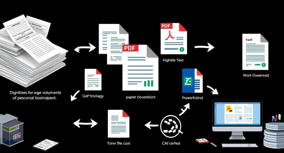 ファイル変換のエキスパート！紙もPDFもCADもデータ活用を促進します