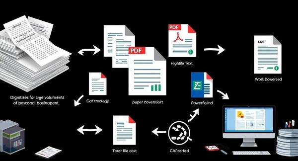 ファイル変換のエキスパート！紙もPDFもCADもデータ活用を促進します