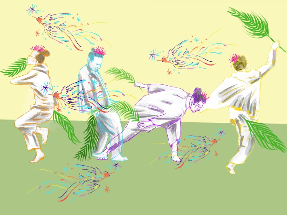 写真をもとにして優しいタッチの似顔絵、イラスト描きます