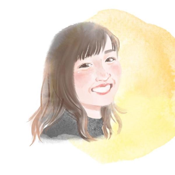やさしい雰囲気のアイコン、似顔絵、アイキャッチ作成いたします