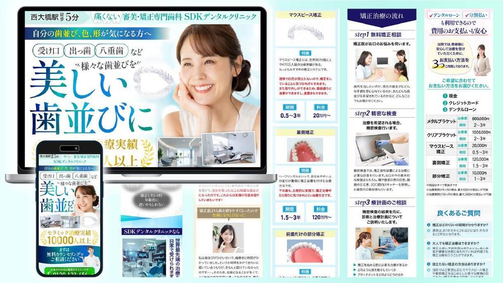 文章の魅力を引き出し、集客や反応率アップに特化したLP制作をいたします