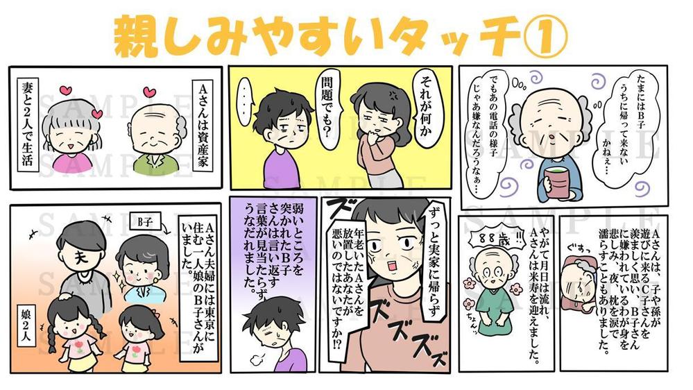 ネタをいただきましたらこちらでコマ割りをして4コマ漫画を描きます