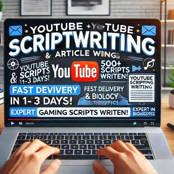 YouTubeシナリオ！再生数50万回超えのプロが執筆いたします
