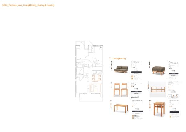 無印良品・ニトリの商品で建築士によるインテリアコーディネートを作成をさせて頂きます