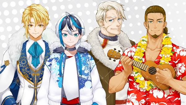 少年からおじさんまで！YoutubeVキャラやサムネ・アイコンなど作画します