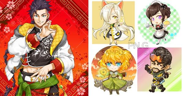 少年からおじさんまで！YoutubeVキャラやサムネ・アイコンなど作画します