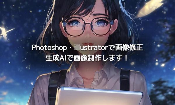 PhotoshopやChatGPTなどを使ってAI生成にて背景を馴染ませます