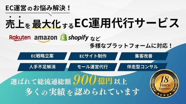 業界歴18年のECマーケターがEC運営代行し売れるネットショップにします