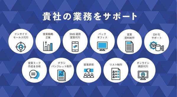 【バックオフィスサポート】貴社の業務全般をバックアップ致します