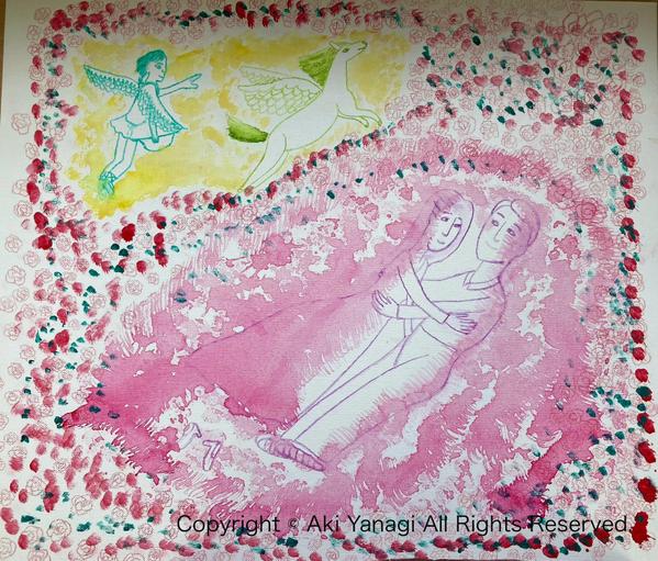 手描きによりご希望の大きさのウェルカムボード作成します