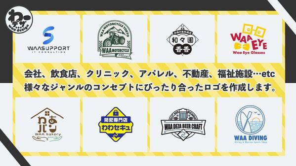 【高クオリティ×安心価格】修正無制限！お客様のイメージをしっかりとロゴにいたします