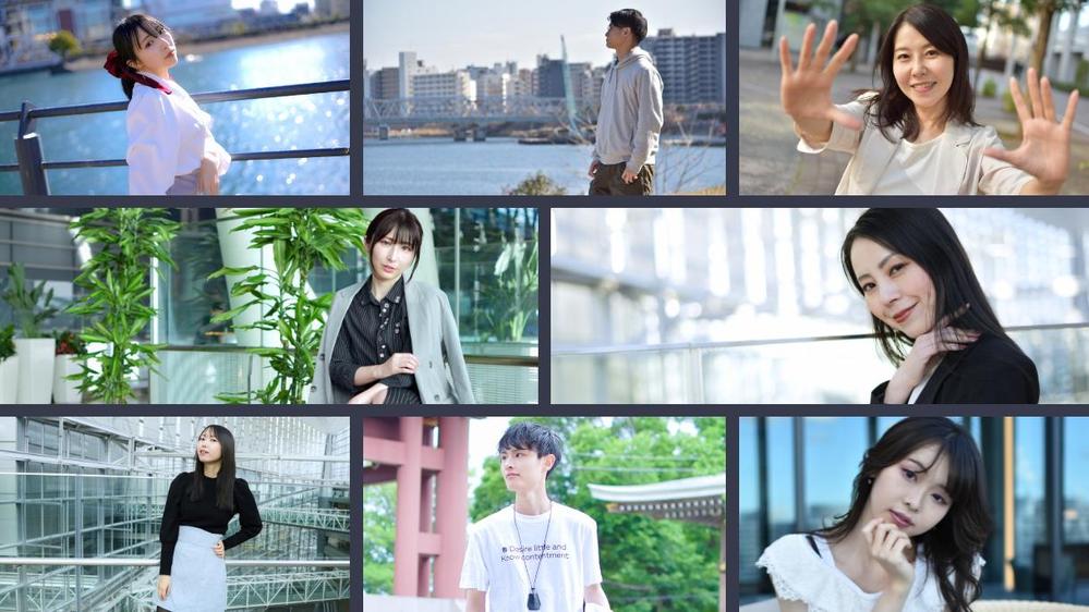 複数在籍！モデルが出演する商品PR動画を制作しますプロカメラマンがイチから撮影します