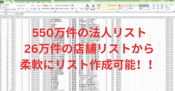 貴社のターゲットにマッチした営業リストをプログラムで作成します