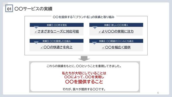 お客様から選ばれる理由を明確にする営業資料作成ご支援します