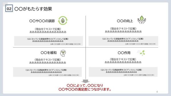 お客様から選ばれる理由を明確にする営業資料作成ご支援します