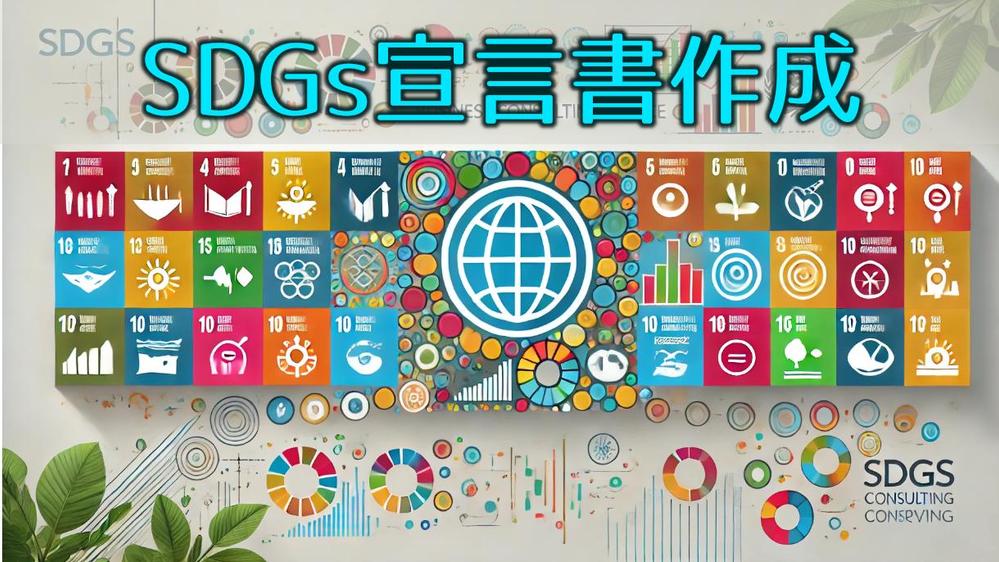 SDGsの取り組みを証明！貴社専用のSDGs宣言書をセミオーダーで作成します