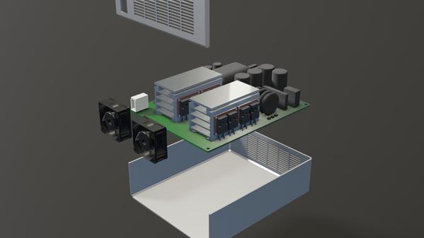 工業製品の3Dアニメーションを制作します