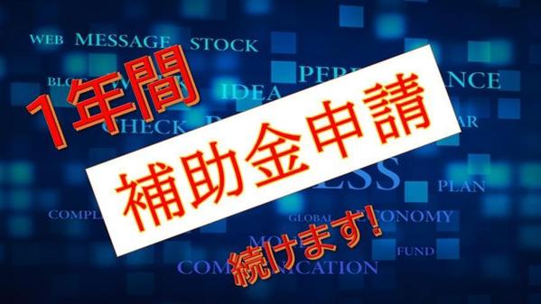 1年間何度も申請！補助金の採択確率を高め、効率の良い資金調達をサポートします