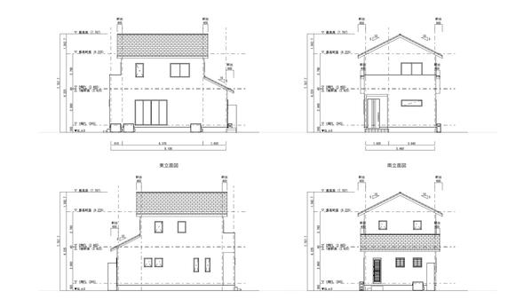 【建築図面】既存図、手描き図、ラフ図のCAD化をお手伝いいたします