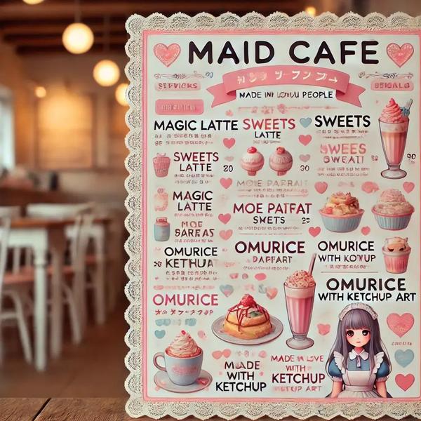 飲食店のメニュー表を雰囲気に合わせて英語翻訳いたします