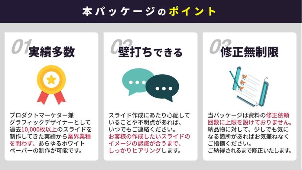 【PowerPoint】信頼につながるIR資料を制作します
