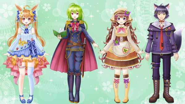 Vtuber・Vライバー向けイラスト制作＆Live2Dモデリング一括で承ります