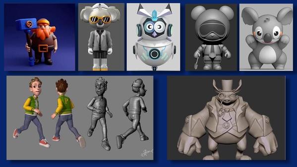 3Dモデリングサービス ― 人物・キャラクターを制作します