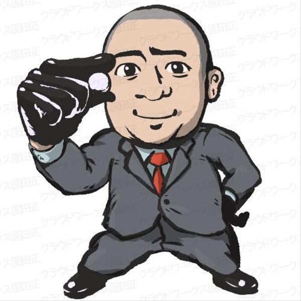 デフォルメ似顔絵イラスト！プロフィール画像に使える楽しい１枚を描きます