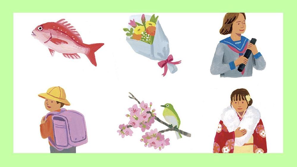 【特別価格・短納期】アナログ制作のシンプルなイラストを制作します