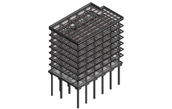 CAD/BIMを使用し構造設計図書および構造モデル等を作成し
ます