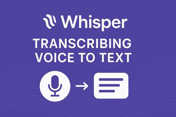 Wisper（OpenAI開発の音声認識モデル）で文字起こしをします