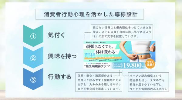 広告効果が変わるバナーデザインをマーケティング、消費者行動心理、コピー力で作成します