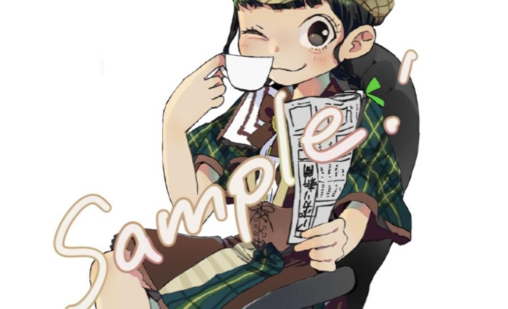 かわいい女の子、男の子などが得意です。イラスト制作承ります