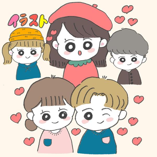 細線で特別なゆるくて可愛いイラスト♬【格安】で描きます