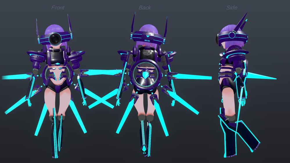 Blenderで3DCGアセット制作。ゲーム、メタバース、クリスタなどご対応致します