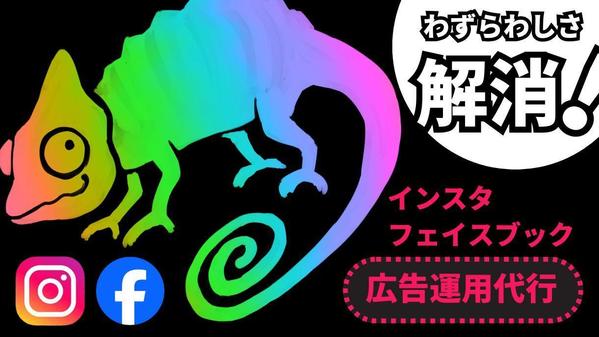 Instagram・Facebook広告の配信設定をサポートいたします