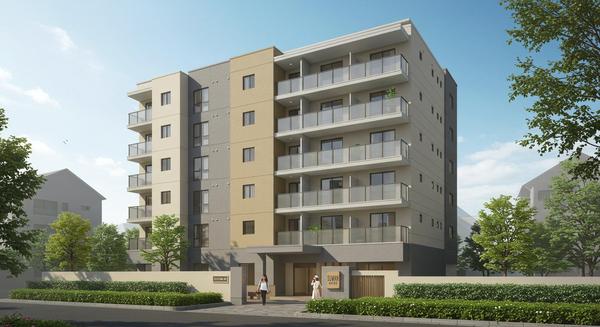 【最短2日納品/フォトリアル】マンション外観・内観の建築CGパースを制作します