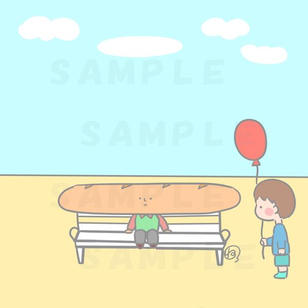 イラストや挿絵など、可愛い、真面目、シュールなど描きます