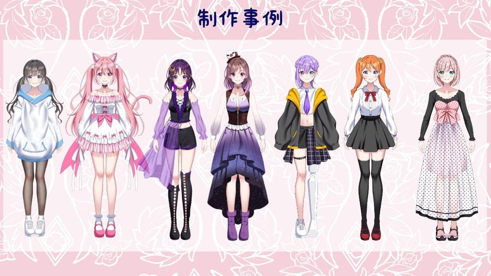 企業Vtuber並！Vtuberの全行程を高品質で制作します