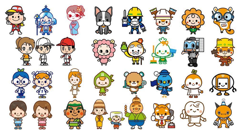 企業や店舗用などお客様のご要望に沿ったイラストを制作します