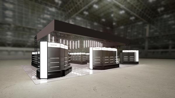 展示会ブース、イベント、POPUPストア等のデザイン、パース承ります