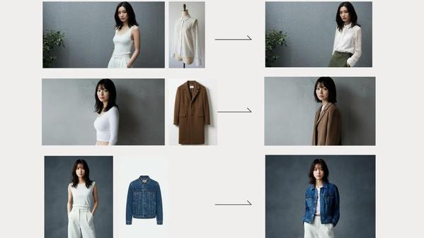 AIファッションモデルによる着画画像を制作します｜EC・SNS・バナーに活用できます