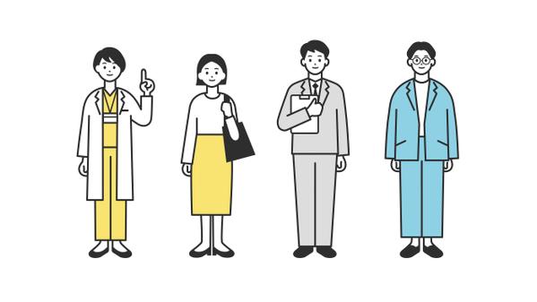 【情報をデザインする】見る人に伝わるシンプルな線画イラストを制作いたします