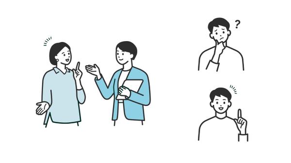 【情報をデザインする】見る人に伝わるシンプルな線画イラストを制作いたします
