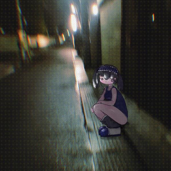 現実世界の写真と女の子が融合した世界観のあるイラストレーションを制作します