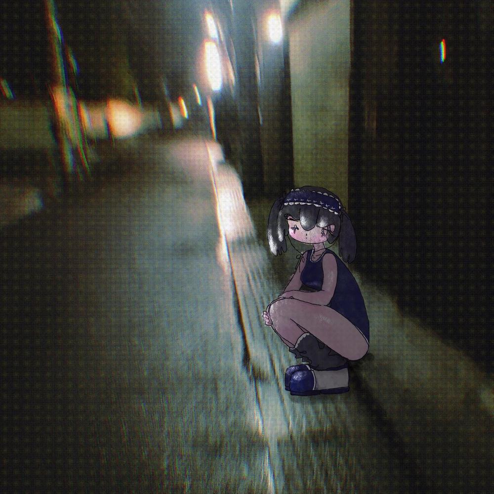 現実世界の写真と女の子が融合した世界観のあるイラストレーションを制作します
