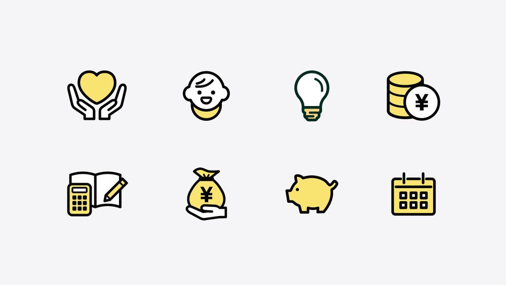 【情報をデザインする】見る人に伝わるシンプルな線画イラストを制作いたします