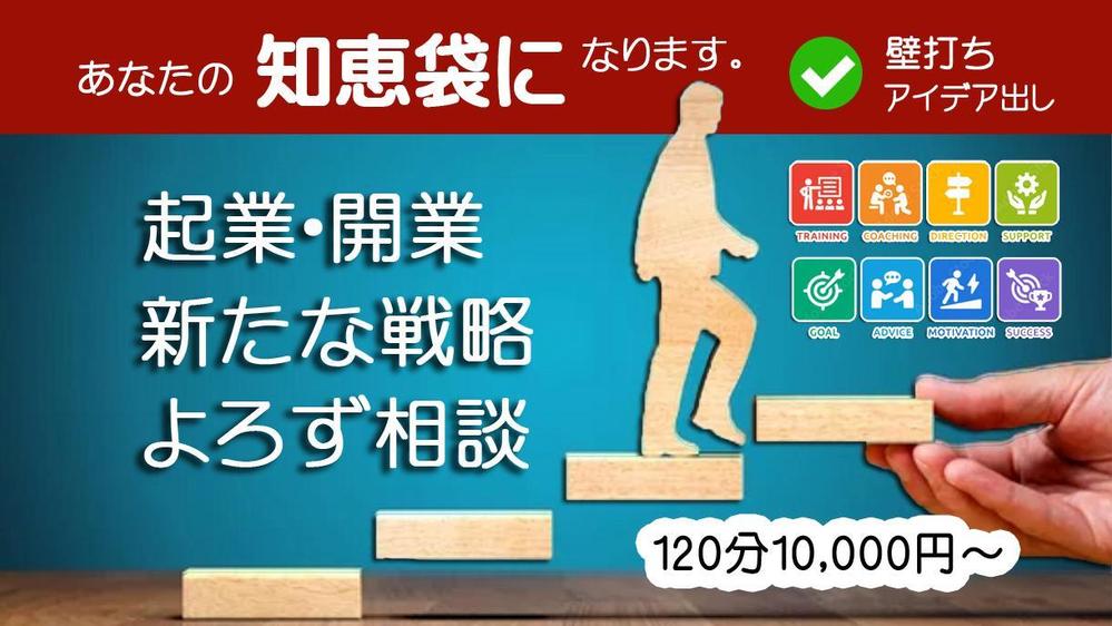 メンター 壁打ち 起業 ビジネス相談 企画 アイデア出し サポート アドバイスします